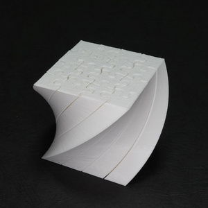 螺旋ジグソーパズル　ねじれた立方体 Helix Jigsaw puzzle Twisted cube