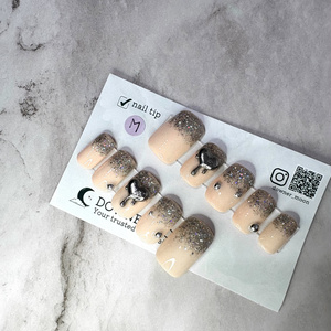 340】大人なひまわりネイル ネイルチップ - もっかnail - BOOTH