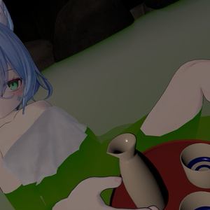 [21モデル対応]衣装モデル『巻きバスタオル』