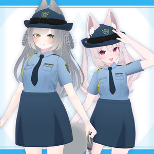 FBX] 女性警察官制帽（日本）🪙 - RX Factory - BOOTH