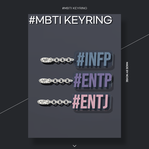 #MBTI KEYRING 