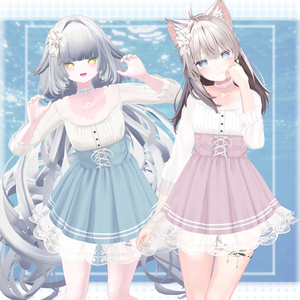 【8アバター対応】✨Pale Dolphin✨ペイルドルフィン 缩略图 6
