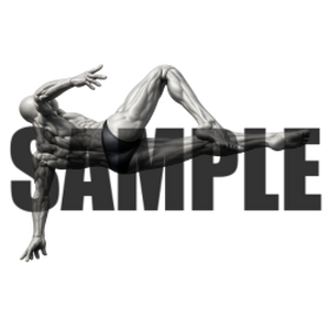 透過PNG素材｜アクションポーズ_ダイナミック_0004 / Transparent PNG image material | Action_pose_Dynamic_0004