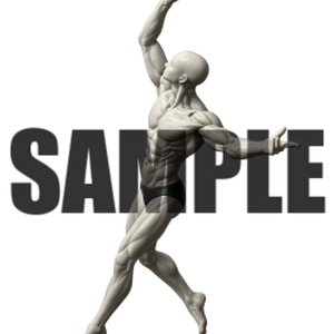 透過PNG素材｜アクションポーズ_ドラマティック_0030 / Transparent PNG image material | Action_pose_Dramatic_0030