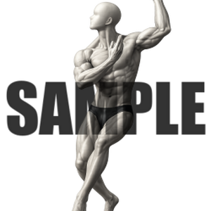 透過PNG素材｜アクションポーズ_ドラマティック_0032 / Transparent PNG image material | Action_pose_Dramatic_0032