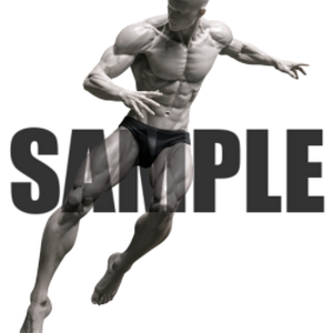 透過PNG素材｜アクションポーズ_ドラマティック_0033 / Transparent PNG image material | Action_pose_Dramatic_0033