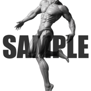 透過PNG素材｜アクションポーズ_ドラマティック_0035 / Transparent PNG image material | Action_pose_Dramatic_0035