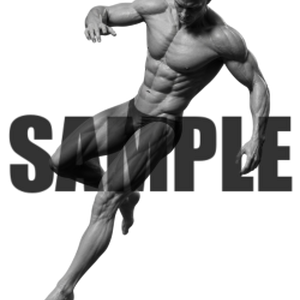 透過PNG素材｜アクションポーズ_ファイティング_0034 / Transparent PNG image material | Action_pose_Fighting_0034
