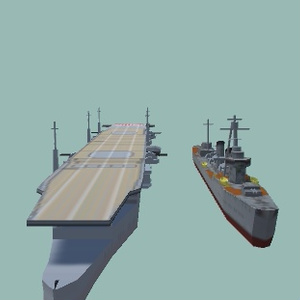 空母　祥鳳　駆逐艦　漣