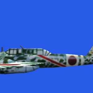 日本陸軍複座戦闘機　屠龍丁型