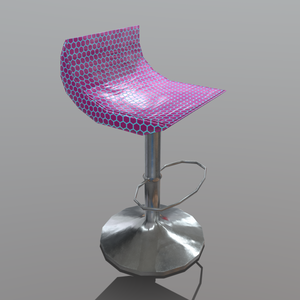 Sciwave Bar Stool | 科学波バースツール