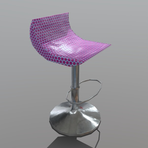 Sciwave Bar Stool | 科学波バースツール