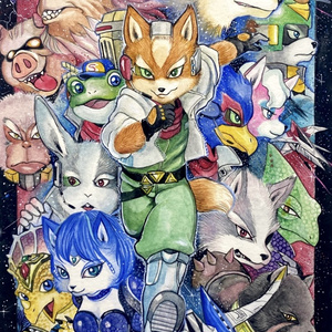 スターウルフ StarFox vs StarWolf - ウララコのイラスト - pixiv