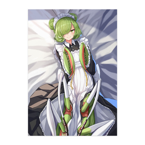 【ポスター】寝ころびカマキリさん