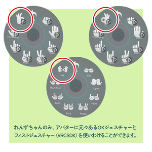 ハンドジェスチャー固定ギミック（まめひなた／キプフェル／うささき／れんずちゃん／イサナイ・ヌク／ウルタラ） 缩略图 3