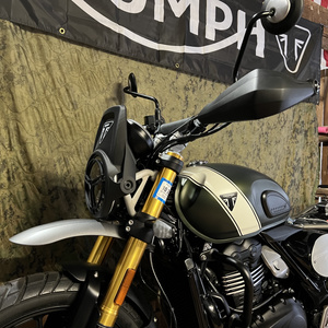 3D Printed Bike Wind Screen Triumph 400X Fairing