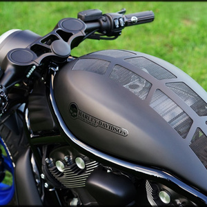 Motorcycle Harley Davidson V Rod Upper Triple Clamp Scale 1:1 3D STL file for printing and Step file for CNC