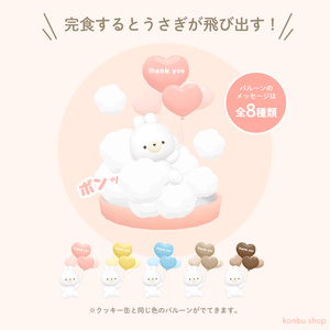 ＜みんなで食べられる＞うさぎが飛び出す！クッキー缶セット 缩略图 4