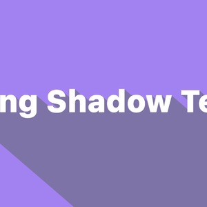 【FCPX】ロングシャドウなテキスト／Long Shadow Text