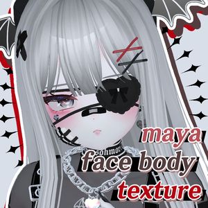 [「舞夜」 <MAYA> 専用] maya LOVE ME body/face texture