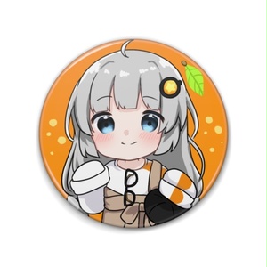紲星あかりBIG缶バッジ ver.オレンジ