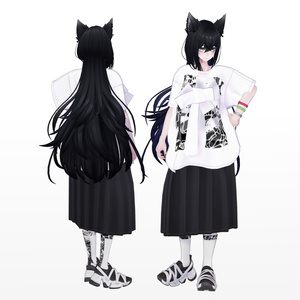 【12アバター対応】RibbonShirt - リボンシャツ【VRC想定衣装】 缩略图 14