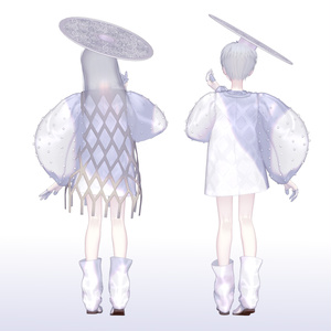 【13アバター対応】PieDress - パイドレス【VRC想定衣装】 缩略图 3