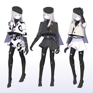 【Pochi by KTアバター対応】FrillsJacket - フリルジャケット❀春色追加❀【VRC想定衣装】 缩略图 5