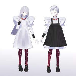 【Pochi by KTアバター対応】PleatsMaid - プリーツメイド【VRC想定衣装】 缩略图 5