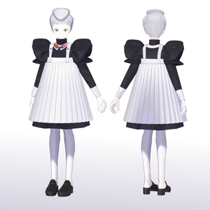 【Pochi by KTアバター対応】PleatsMaid - プリーツメイド【VRC想定衣装】 缩略图 2