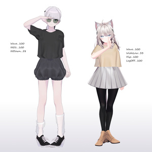 【20アバター対応】MultiTshirt - マルチTシャツ 缩略图 7