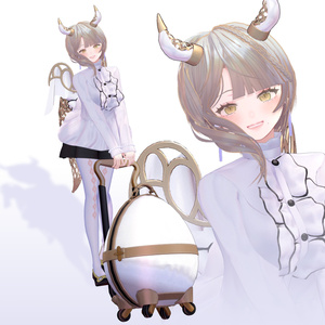 ココちゃん-JuiceCocoBlanc【ドラゴン娘オリジナル３Dモデル】 缩略图 3