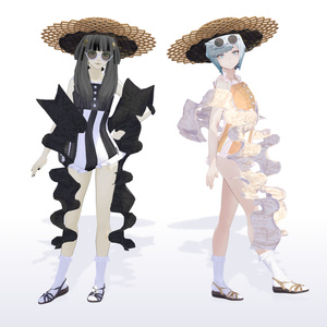 【YMファンメイド】水着 レトロ風 「Vintage Cruise 1920」 缩略图 3
