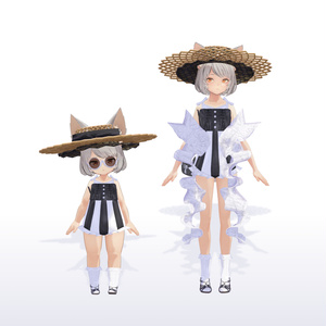 【YMファンメイド】水着 レトロ風 「Vintage Cruise 1920」 缩略图 2