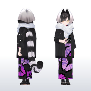 【Pochi by KTアバター対応】ClassicKimono - 着物【VRC想定衣装】 缩略图 5
