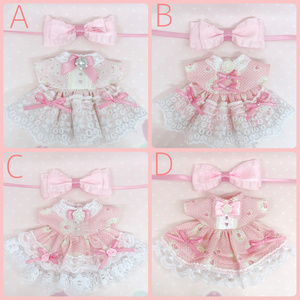 いつぬいサイズ☆黒×イチゴ柄♡3点set - hotaru-1102 - BOOTH