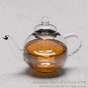 【無料/free】ティーポット/Tea Pot、ローポリ/low-poly 缩略图 4