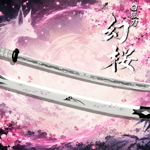 白狐刀「幻桜」