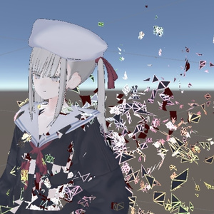 MeshShatter - メッシュが剥がれて消えるフェーダー【無料】