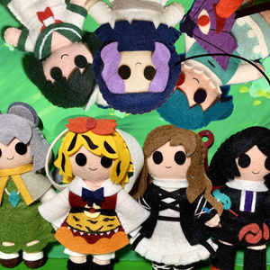 にゃんがさき　キーホルダー　メンバー11人セット　※にゃんじゅ以外 SHOCHIKU STORE | 松竹ストアかぶきにゃんたろう トレーディング