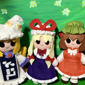 東方 こすぷれ喫茶娘々　ラバーストラップまとめ売り（ばら売り⭕️650円〜） 東方ラバーストラップこれくしょん01 - こすぷれ喫茶娘々 - BOOTH