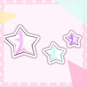 【無料】星フェイスシール 缩略图 3