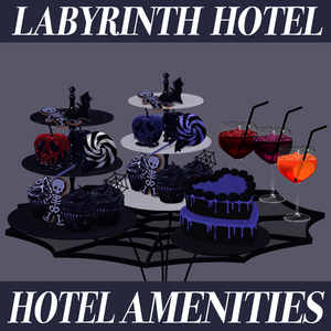 【前景パーツ】-AMENITIES-【Vtuber様向け】 vol.3