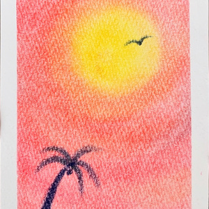 水彩原画】夏空 227×158mm - mf-artworks - BOOTH