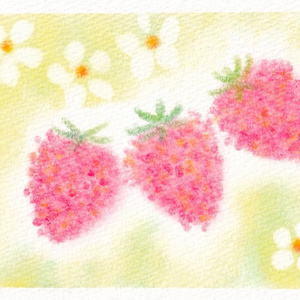094いちご★★【黄/青/赤】