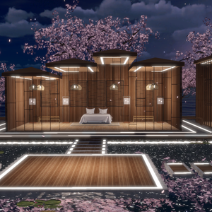 WARUDO(PRO-URP) ENVIRONMENT - WP004 ORIENTAL POOL VILLA