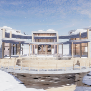 WARUDO(PRO/STANDARD) ENVIRONMENT - W037 SPA MOUNTAIN (snow)
