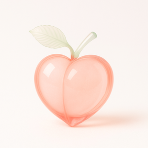 C'z Glass-Peach-15sets