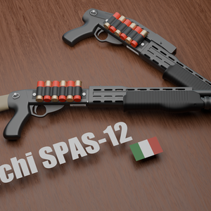 [3Dmodel]Franchi SPAS-12