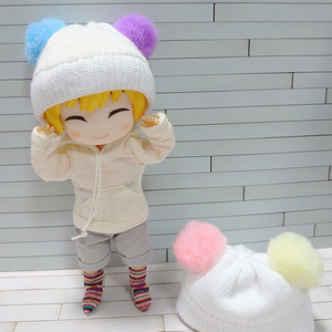 カラフルおみみニット帽